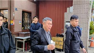 民眾黨區主任劉韋巡宣布退黨 柯文哲不回應快步上車