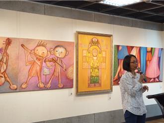 嘉市暖醫林信義父女「畫話展」鼓勵關懷社會