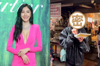 野生楊謹華現身基隆廟口「洩激辣美腿」在地網友嗨翻