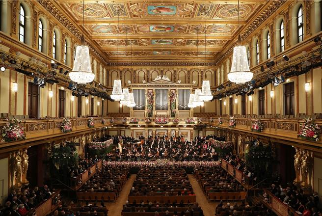 維也納愛樂2024新年音樂會，在台灣可看轉播。（衛武營國家藝術文化中心提供／李欣恬台北傳真）