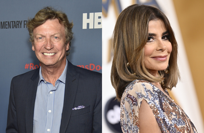 美国61岁女歌手宝拉阿巴杜（右）控诉制作人李斯高（左）在合作期间性侵她。（图／美联社）