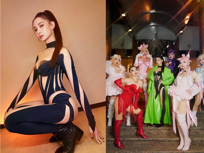 安心亚在大新竹跨年演唱会挑战全台最辣、放送乳浪波臀。（百鸿扬娱乐提供）