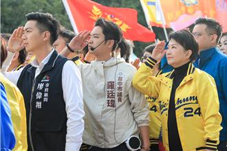 中市元旦升旗清潔隊領唱國歌 盧秀燕：2023維持輕稅簡政