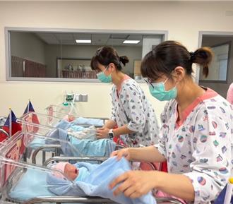 生育津貼加碼首日 竹市中午前3位元旦寶寶報到