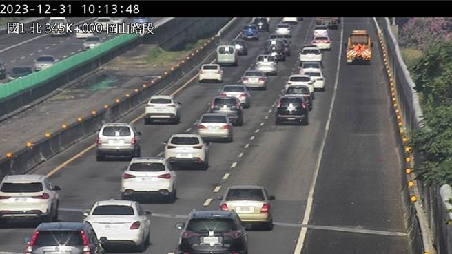 国道路况示意图。（高公局提供／蔡亚桦台北传真）