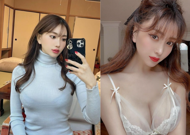 写真女星森咲智美宣布结婚、怀孕喜讯。（图／森咲智美IG）
