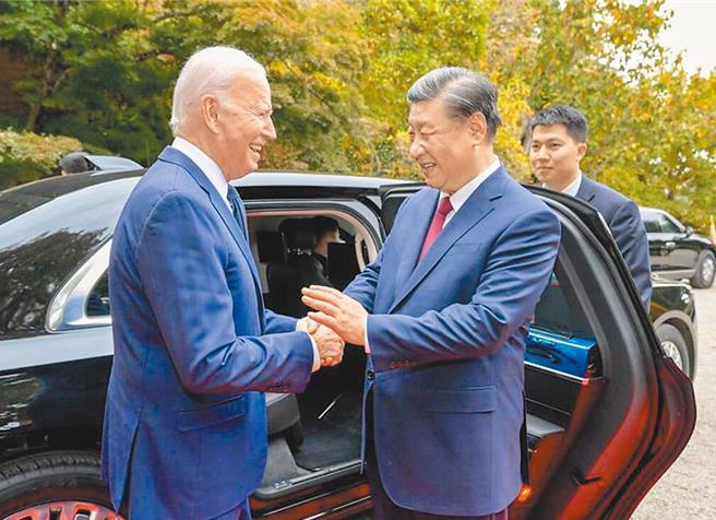 大陸國家主席習近平與美國總統拜登1日互致賀信，祝賀兩國建交45周年。（新華社資料照片）