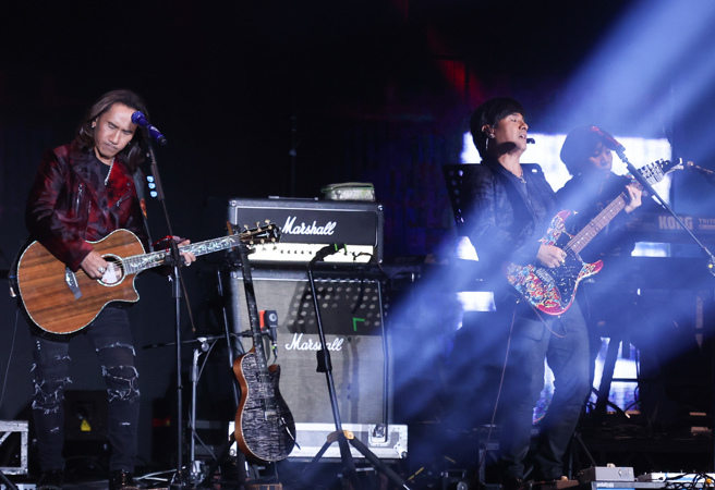 动力火车的唱功获得网友一致好评。（陈俊吉摄）