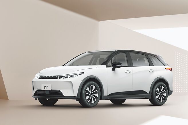 LUXGEN n7车身外观简洁优雅，颇有欧系车风格。（LUXGEN提供）