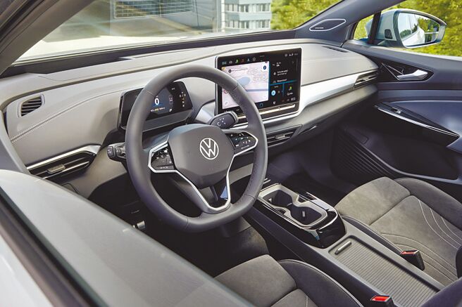 内装风格清爽简约。（VW提供）