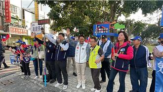 台東藍綠聯合拜票？ 賴坤成「類站台」：千萬別投把政黨當夜壺的人