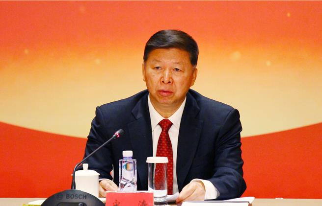 大陸國台辦主任宋濤發表新年寄語，2024年將繼續堅持「九二共識」，貫徹和平統一、一國兩制方針。（本報資料照）