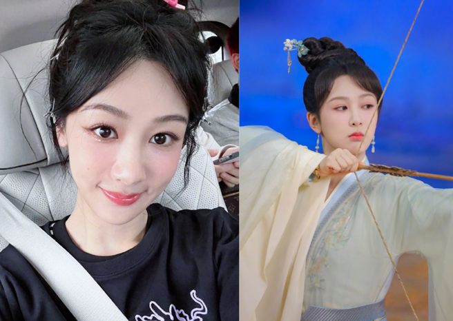 童星出身的杨紫演出多部戏剧作品。（图／微博）