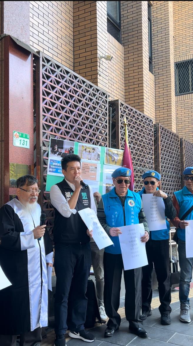 「文明人权协会」理事长张凯钧刦北检告发高端造假(张凯钧提供)