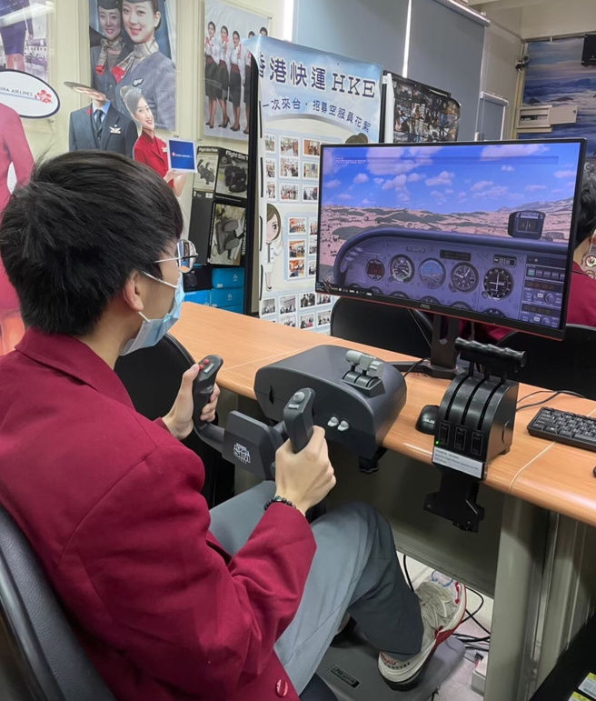 東南科大辦理飛行體驗營。(照片/新北市政府教育局提供)