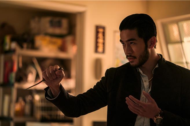 錢裕揚在《孫家兄弟》 中拿出常年訓練的好身手。（Netflix提供）