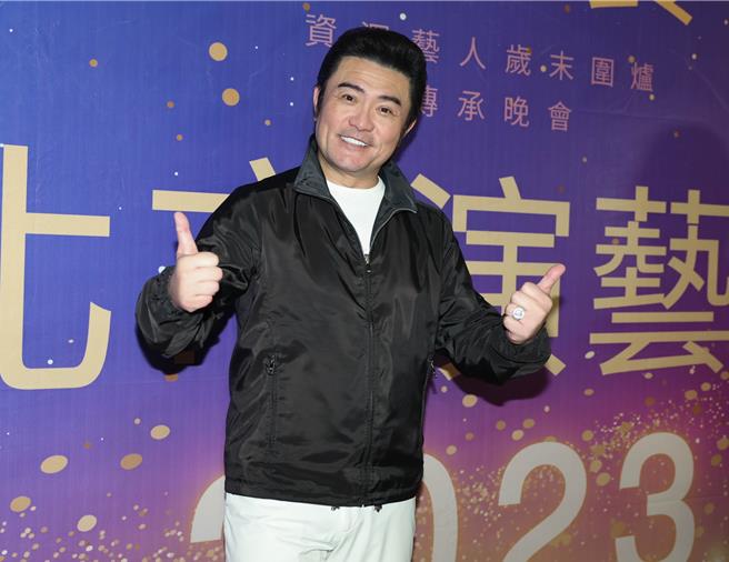 李㼈今晚参加演艺工会餐叙。（粘耿豪摄）