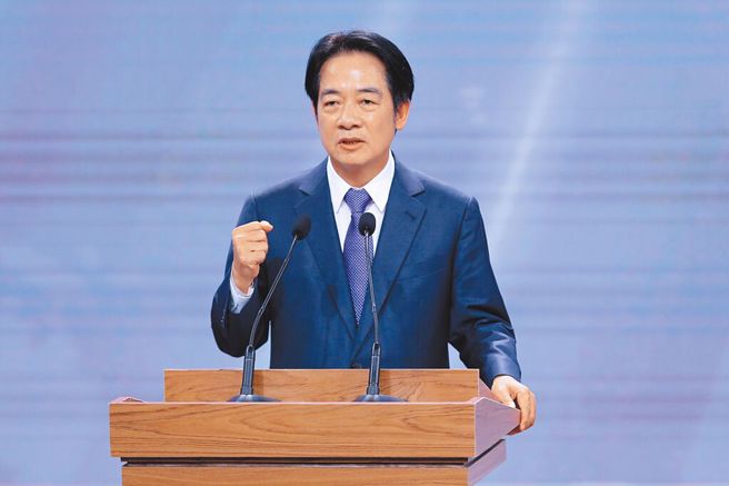 賴清德的台獨主張引發各界疑慮。圖為賴清德發表政見及辯論。（台北市攝影記者聯誼會提供／黃世麒攝）