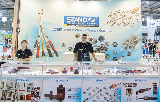 台灣國際五金工業展在台中舉行，成為全球標竿買主年度必訪展會。圖／業者提供
