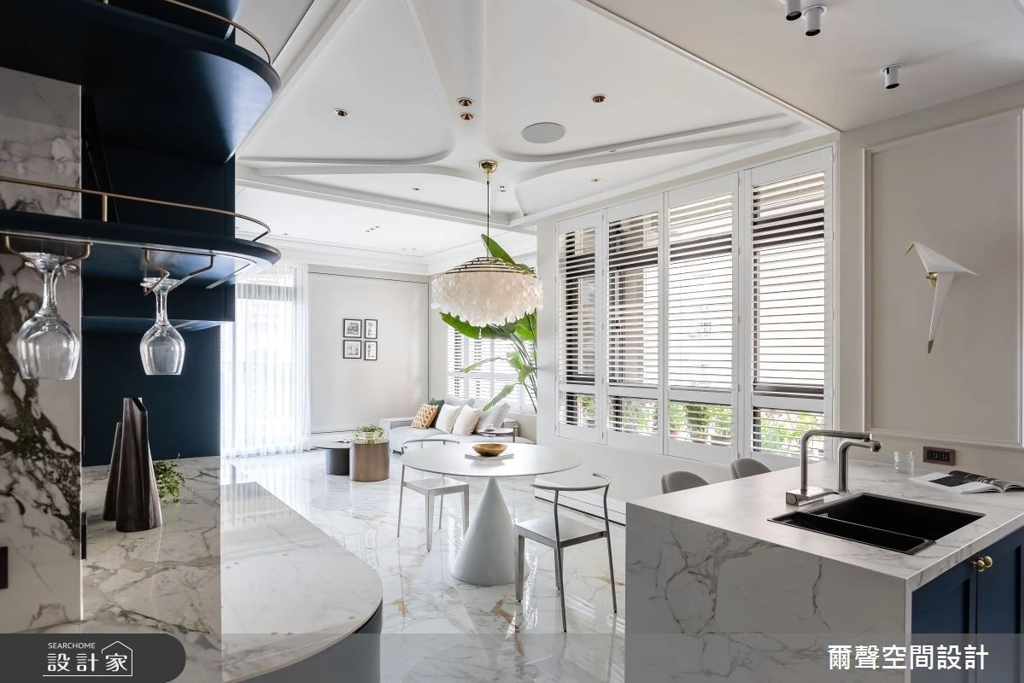 回家也如住在異國般浪漫、唯美，開箱熟成女性的優雅法式退休宅！(圖/設計家)