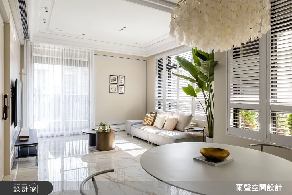 回家也如住在異國般浪漫、唯美，開箱熟成女性的優雅法式退休宅！(圖/設計家)