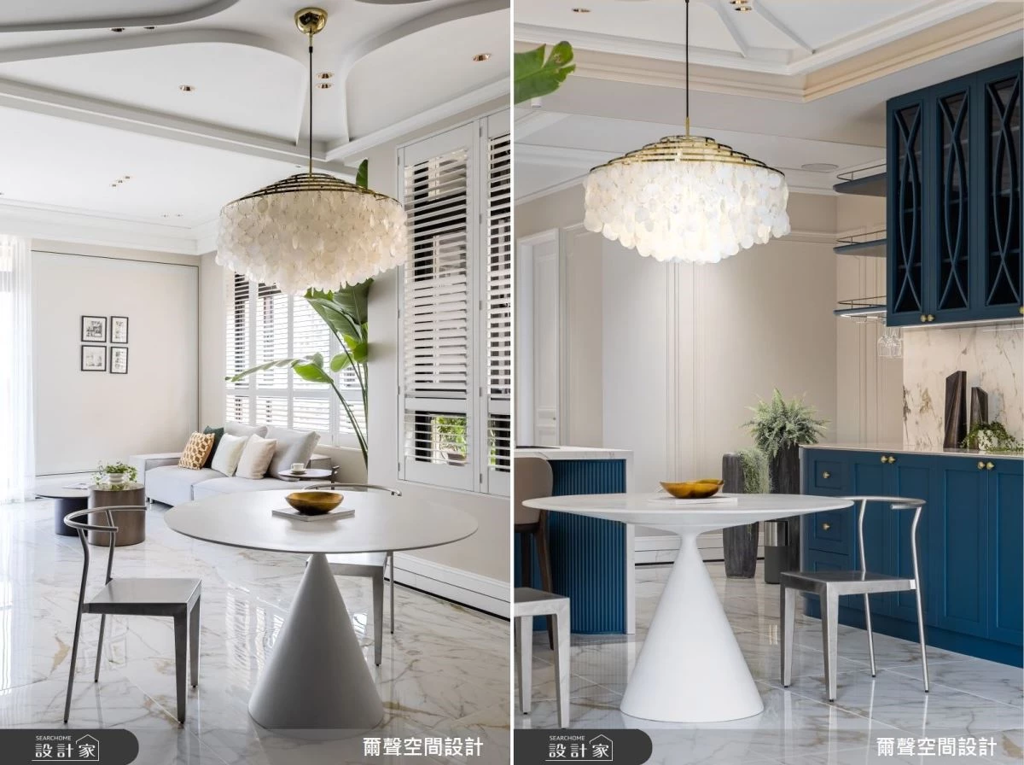 回家也如住在異國般浪漫、唯美，開箱熟成女性的優雅法式退休宅！(圖/設計家)