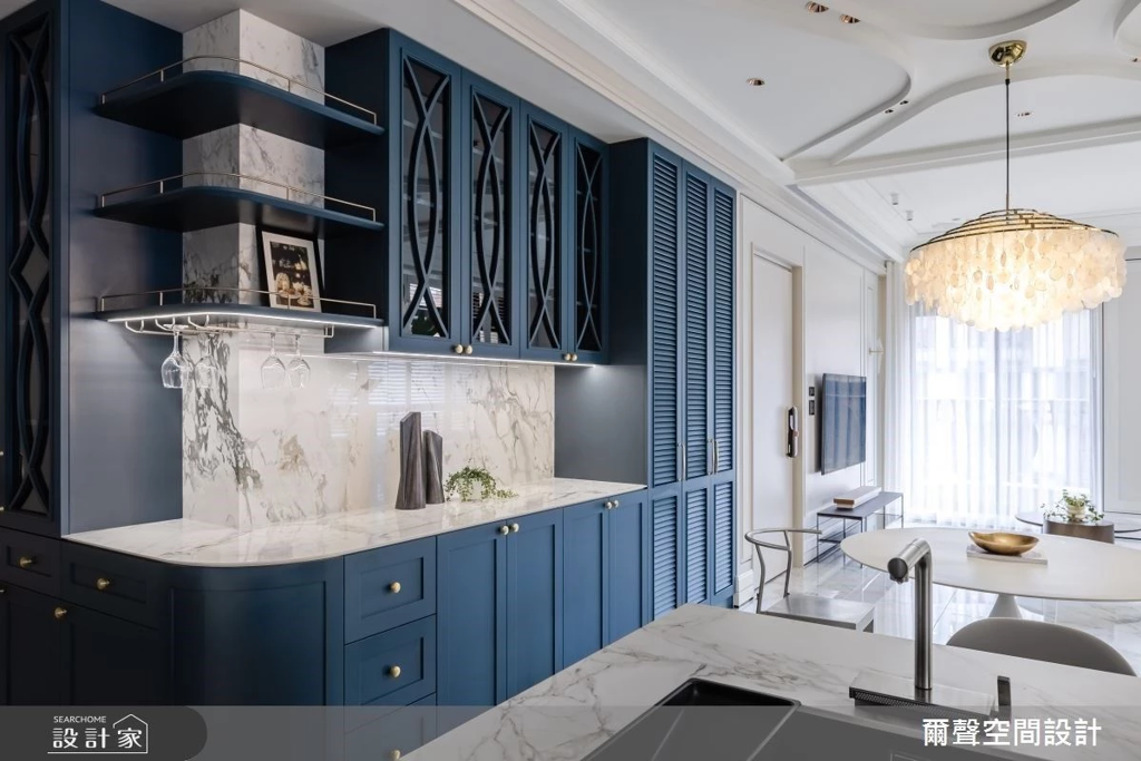 回家也如住在異國般浪漫、唯美，開箱熟成女性的優雅法式退休宅！(圖/設計家)