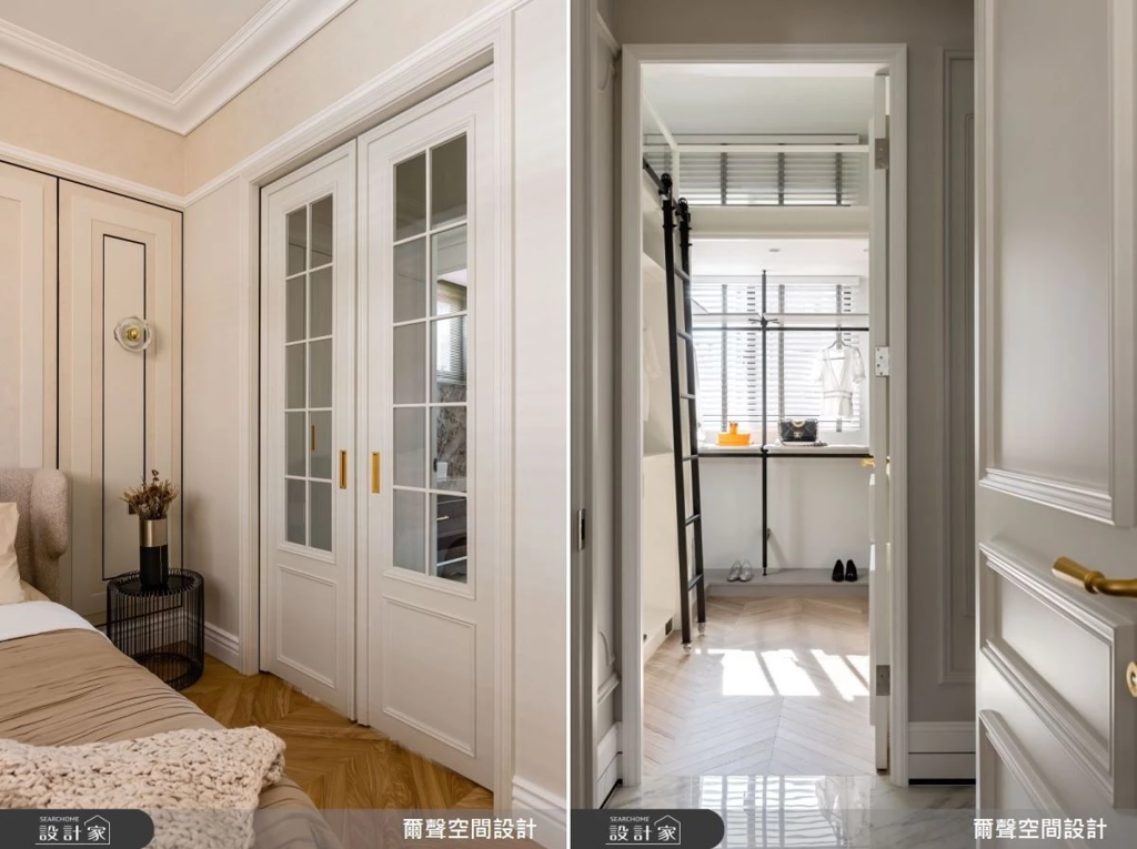 回家也如住在異國般浪漫、唯美，開箱熟成女性的優雅法式退休宅！(圖/設計家)