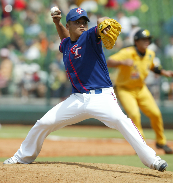 张志家在2001年世界杯棒球赛一战成名。（图／本报资料照片）