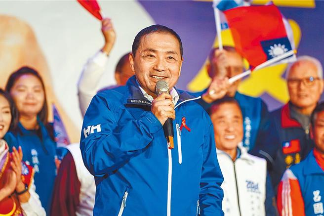 国民党总统候选人侯友宜。（本报资料照片）