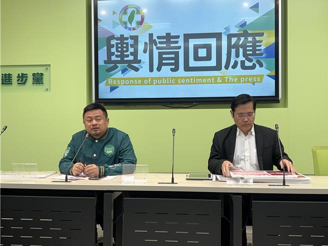 民进党立院党团今召开记者会。（蔡宗颖摄）