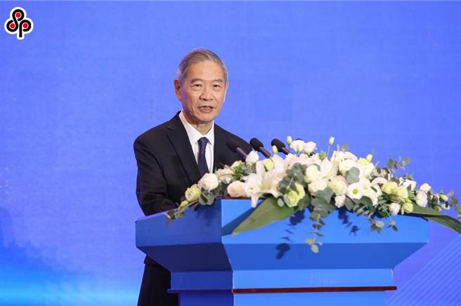 大陸海協會長張志軍發表新年寄語：守正創新 奮發作為 。圖為2023年9月19日2023年貴州·台灣經貿交流合作懇談會在貴陽開幕，海協會長張志軍致辭。（中新社）