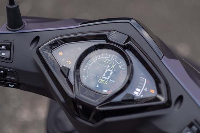 仪表资讯布局清晰。（SYM提供）