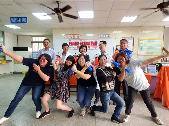 斗六市卫生所的公卫护士们相当有活力。（本报资料照片）