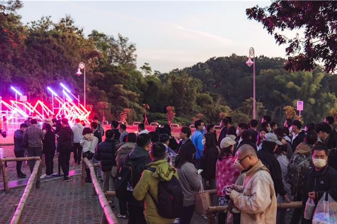 邁入第5屆的龍崎光節空山祭，開展1周遊客人數已破萬。(台南市文化局提供／曹婷婷台南傳真)