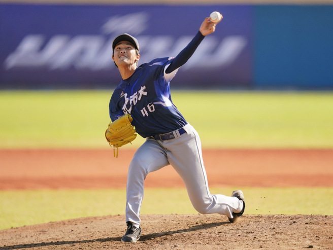 台北市大先发投手陈品宏。（大专体总提供）