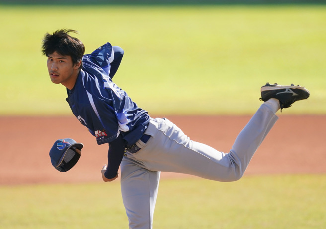 台北市大先发投手陈品宏。（大专体总提供）