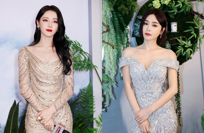 迪丽热巴和秦岚都参加了《花儿与少年》第五季综艺，在节目上两人一起当导游，感情相当好。（图／翻摄微博）