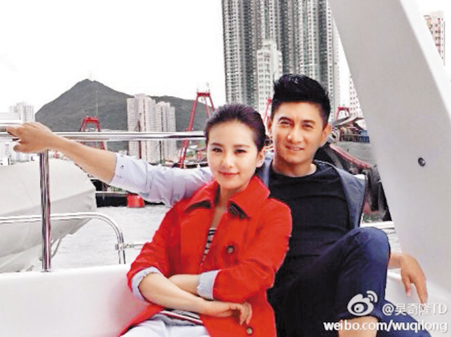 吴奇隆、刘诗诗近日婚变谣言频传。（图／翻摄自 吴奇隆微博）