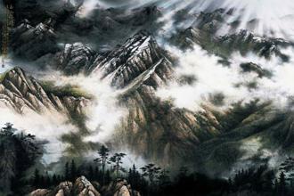 「玉山之美」國畫特展 揮灑遊歷台灣第一高峰