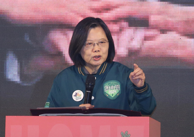 蔡英文总统。（资料照,姚志平摄）