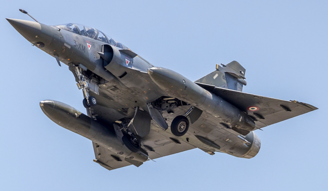 「幻象」（Mirage）2000战机的资料照。（达志影像/Shutterstock）