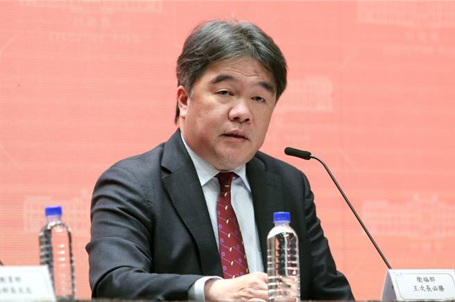 卫福部次长王必胜。(中时资料照／黄世麒摄)