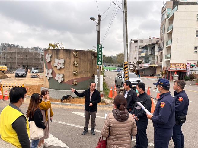 苗警分局提前因应。（警方提供／李京升苗栗传真）