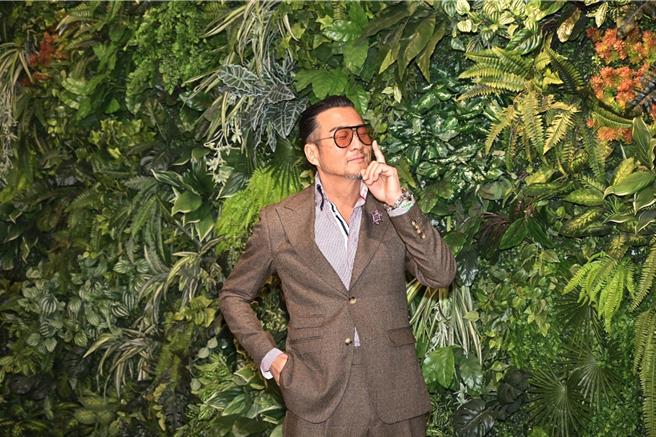 孙兴久违台湾演艺圈20年，近日回台和媒体茶叙。（华方整合行销提供）