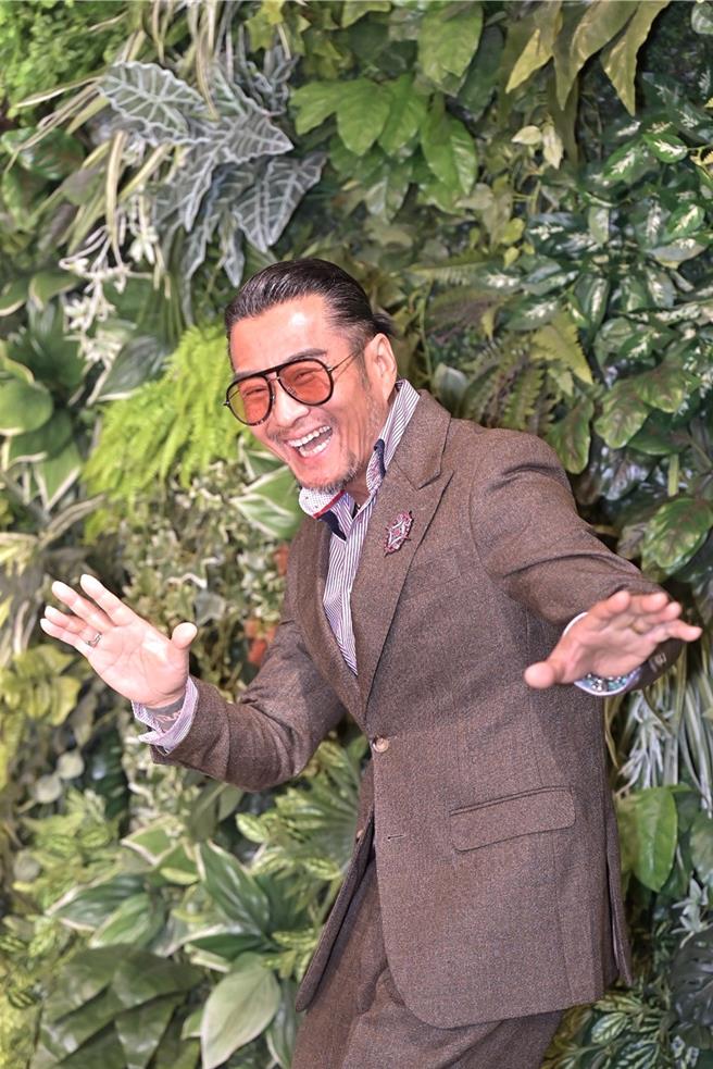 孙兴久违台湾演艺圈20年，近日回台和媒体茶叙。（华方整合行销提供）