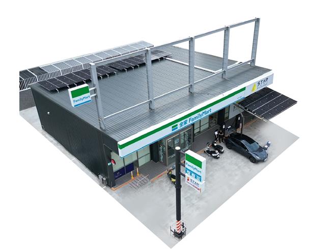 台南平丰店为全家碳中和便利店。（图／全家提供、吴静君台北传真）