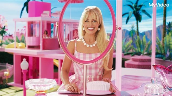 《Barbie芭比》由瑪格羅比主演，成為2023年票房最高的電影。（MyVideo提供）