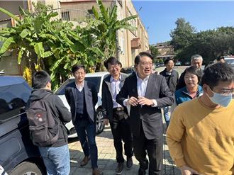 視察外木山廊帶改善工程 林右昌：優化行人與遊客空間