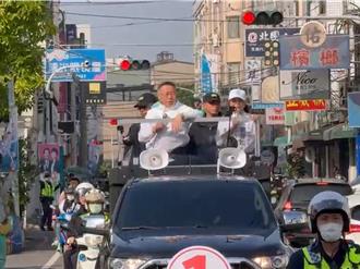 柯文哲旋風式車隊掃街 民眾黨「1王2后」3天接力造勢